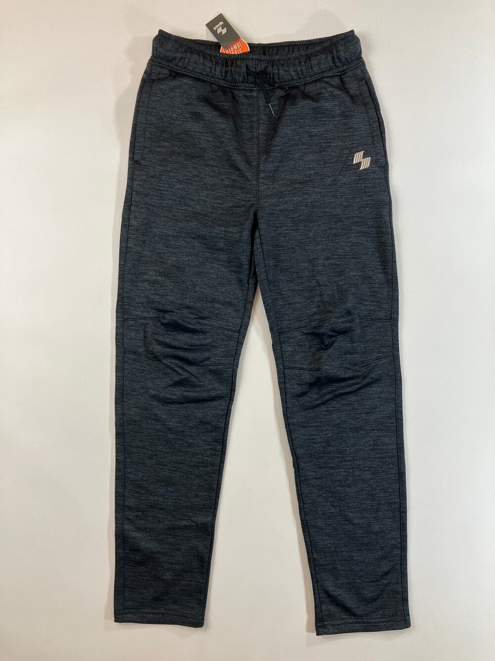 Place Sport Boys L 10/12 Charcoal Heather Thermal Fleece Sweatpants Joggers NWT